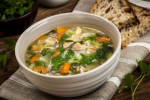 Henry's Hearty Chicken and Vegetable Soup