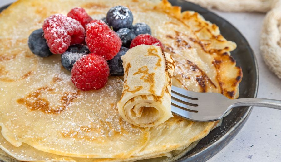 Single serve crepes