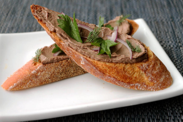 Easy Chicken liver pate