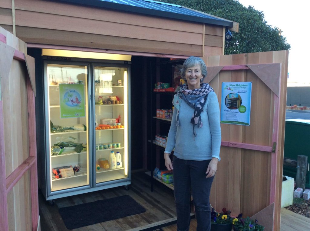 NZ’s second Community Fridge launches in New Brighton