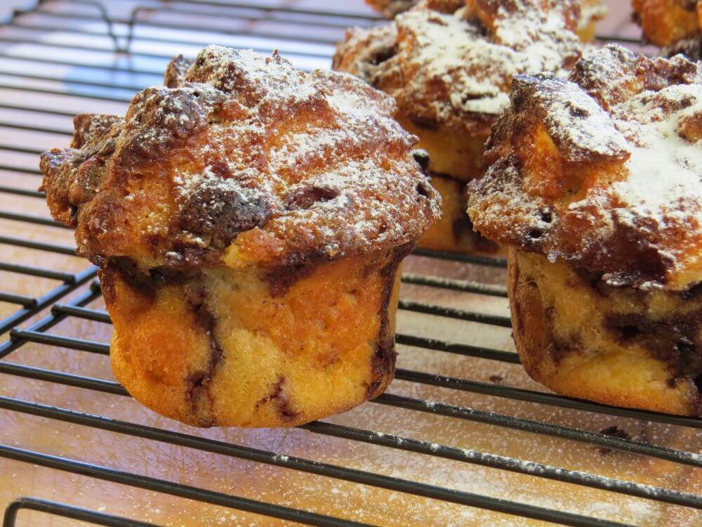 Chocky Bready Muffins