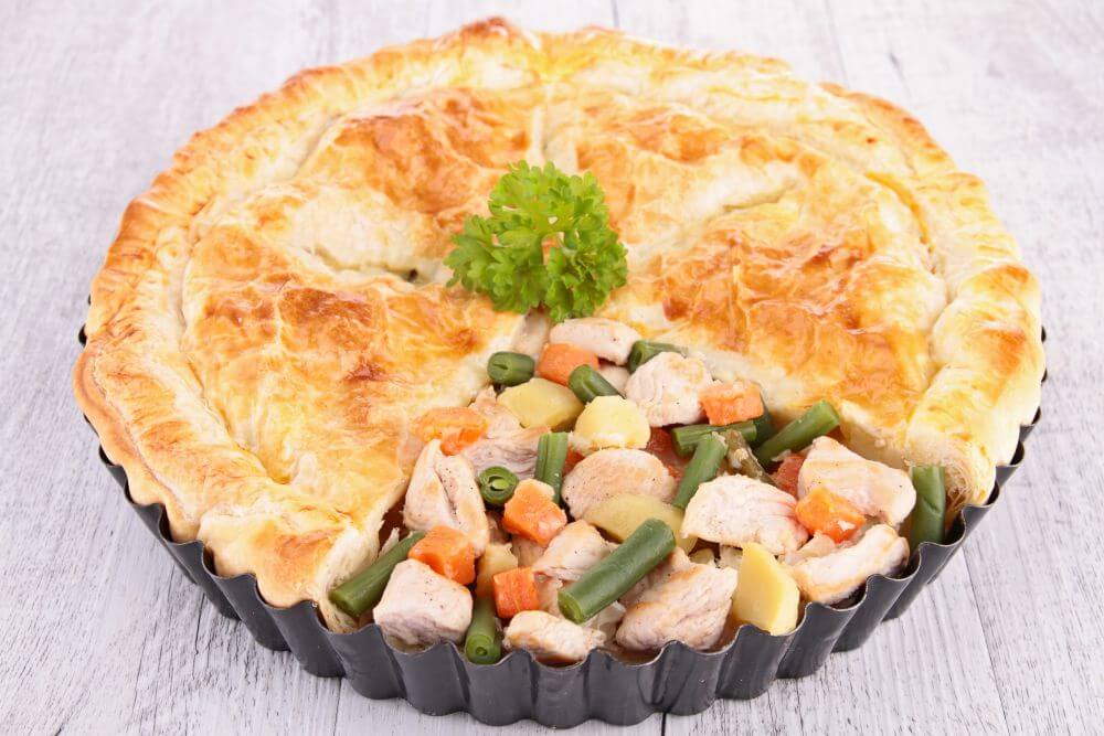 Chicken and Vegetable Pie
