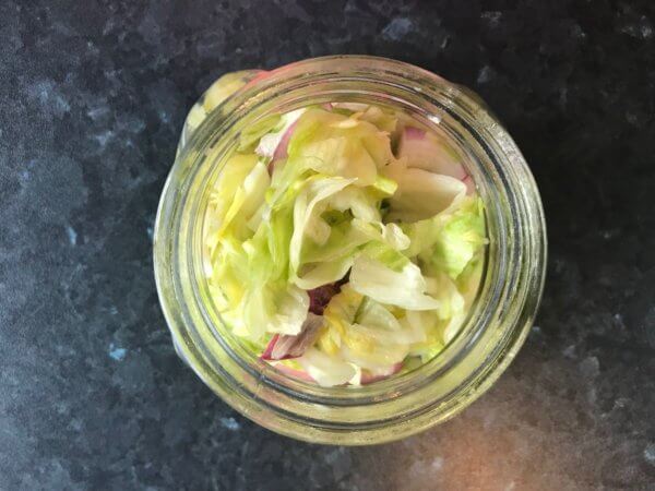 Pickled lettuce