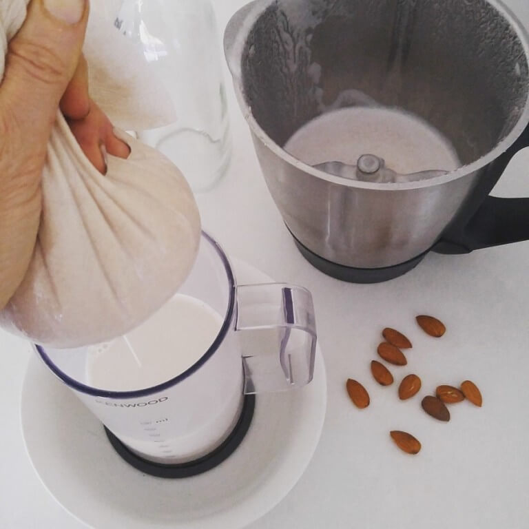 Making nut milk