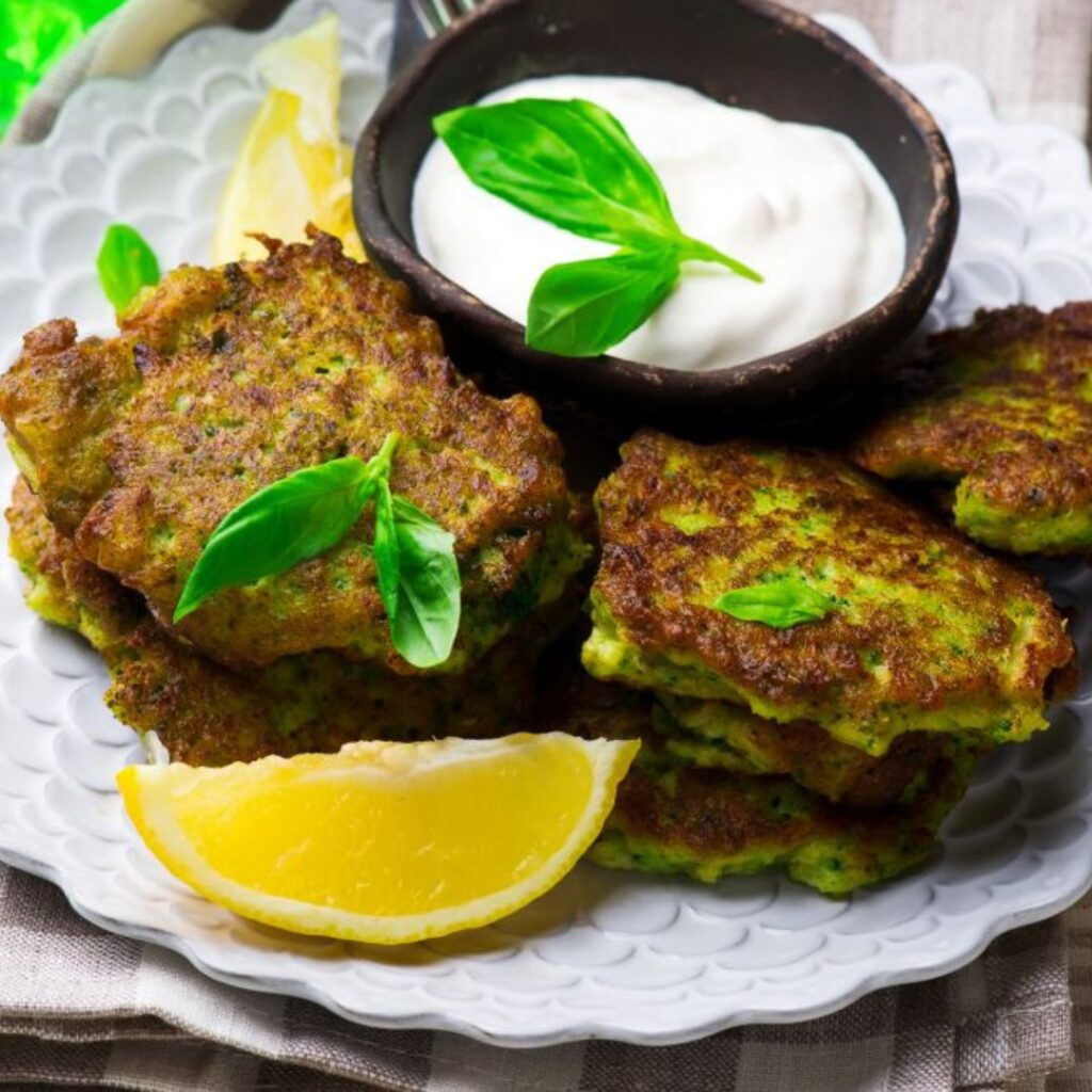 Broccoli-fritters