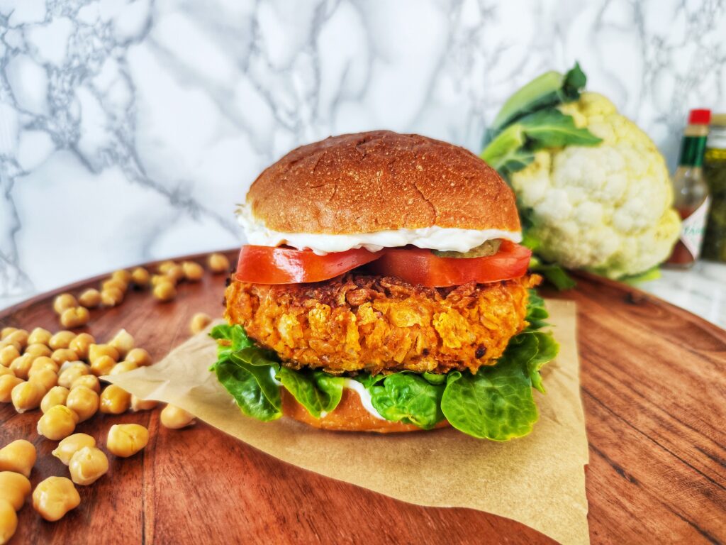 Cauliflower burger