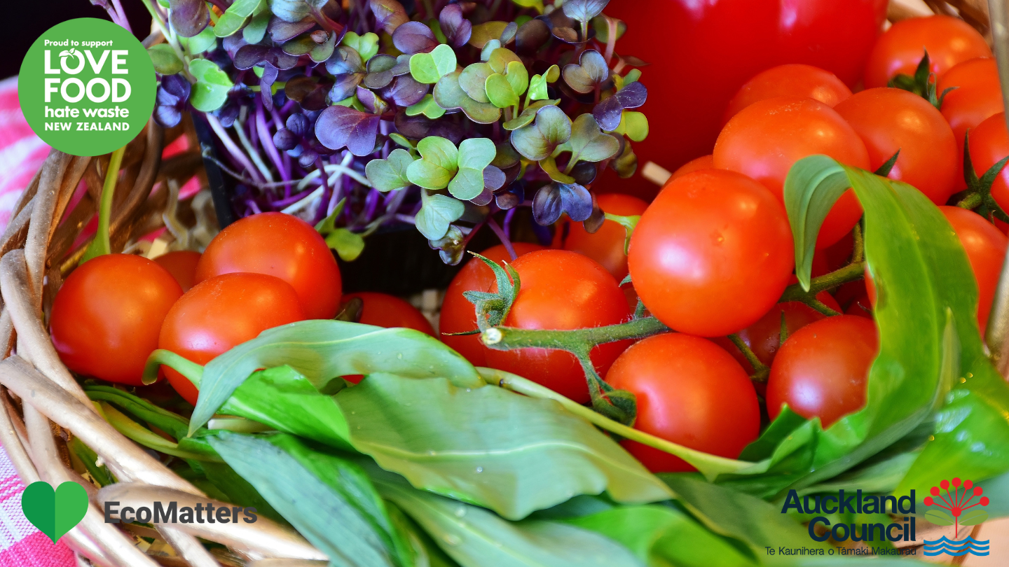 Love Food Hate Waste workshop: Garden to table -Helensville