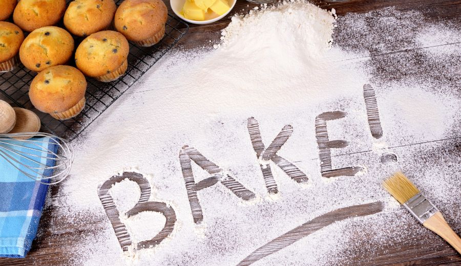 Using up old ingredients in baking