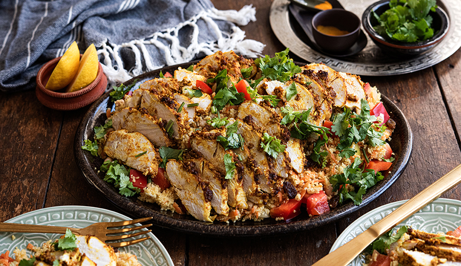 Moroccan Chicken Couscous