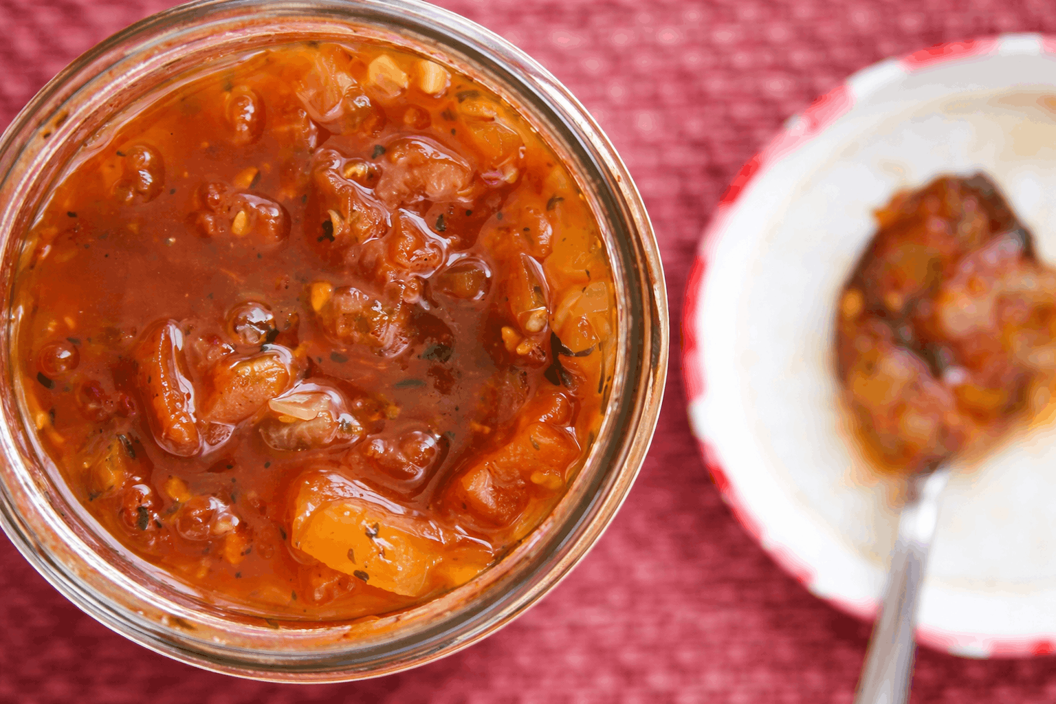 Feijoa and Apple Chutney
