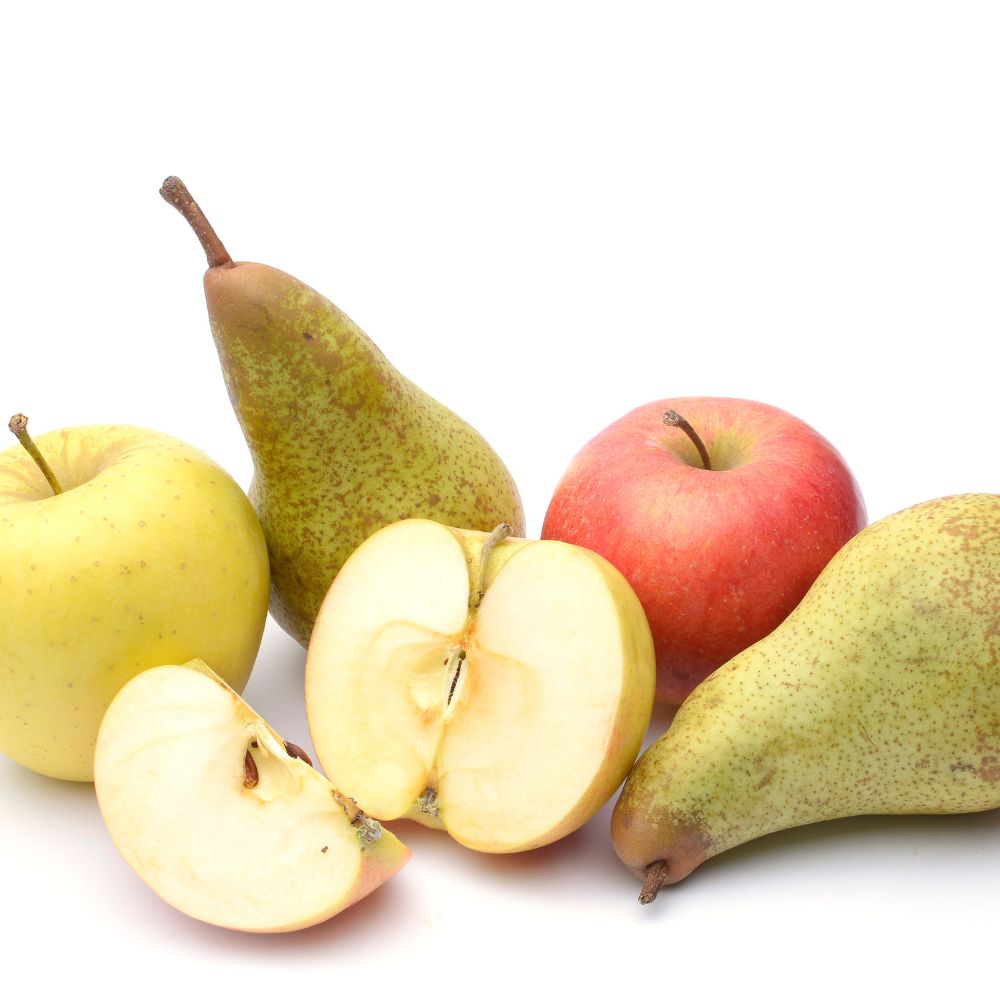 Apples and pears