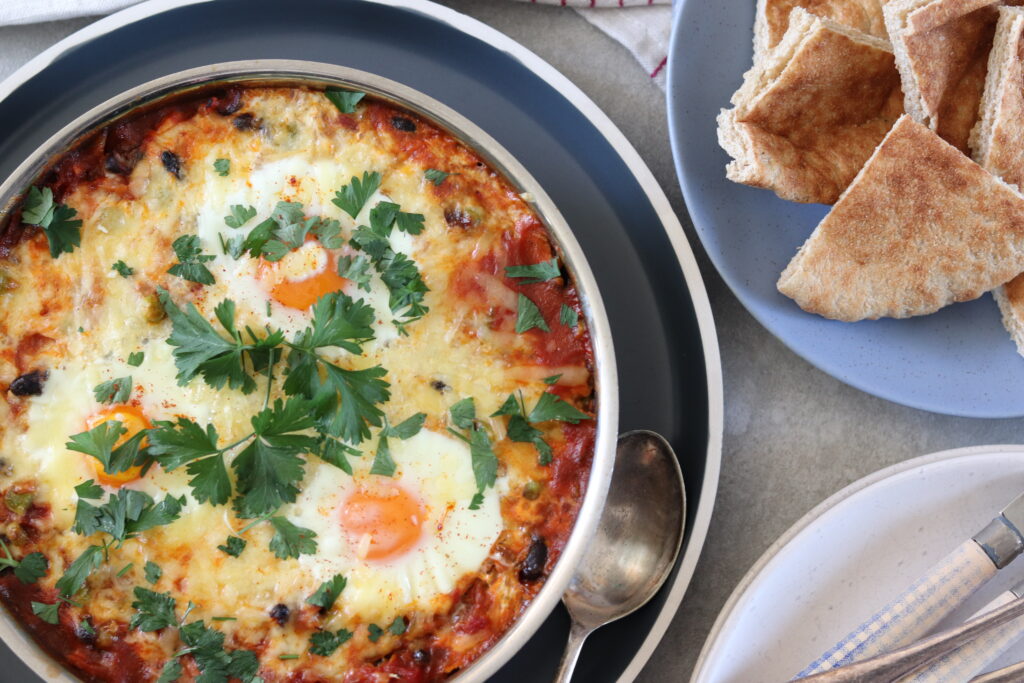 Mexican-inspired Baked Eggs