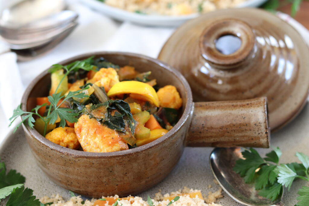 Chicken Tagine with Lemon Couscous