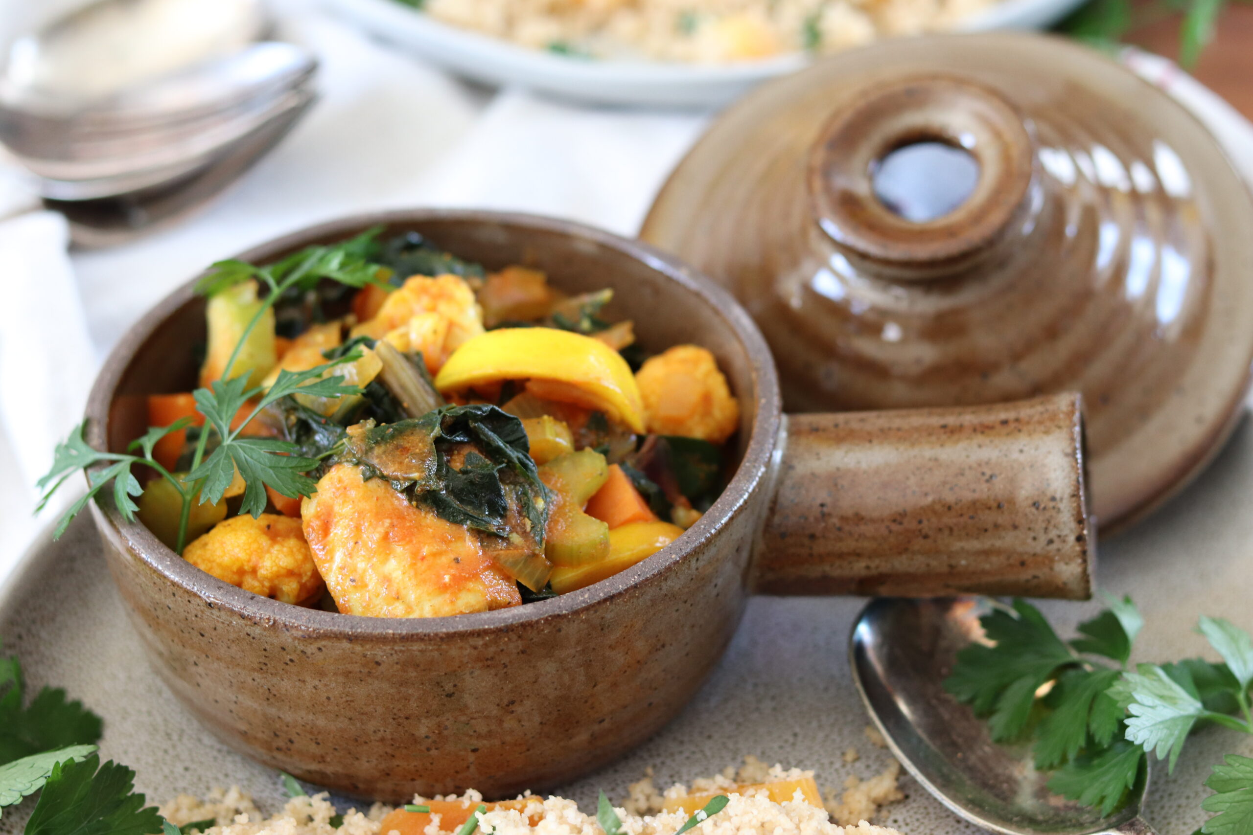 Chicken Tagine with Lemon Couscous