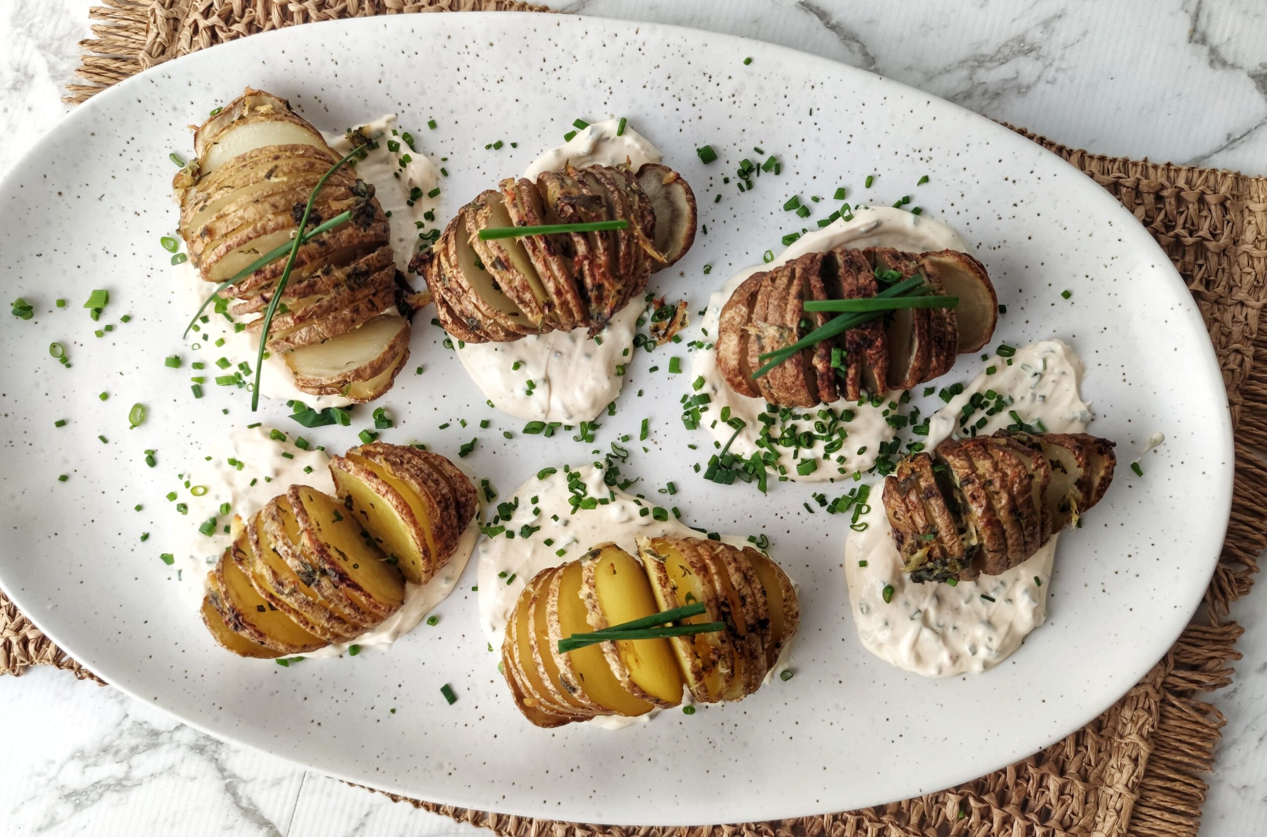 Hasselback Potatoes