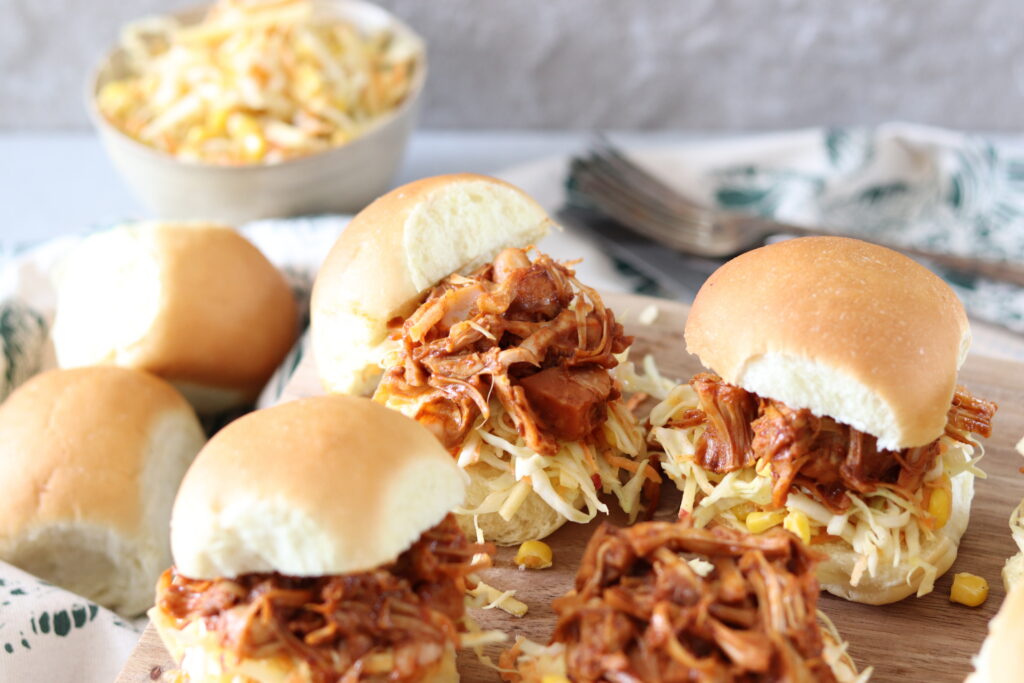 BBQ Chicken Sliders
