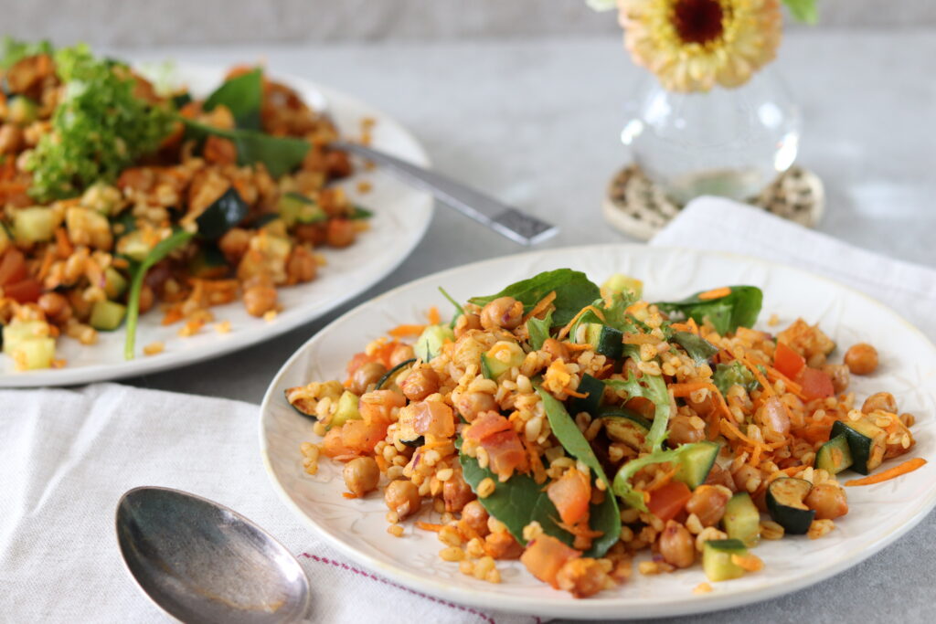 Quinoa and Chickpea Salad