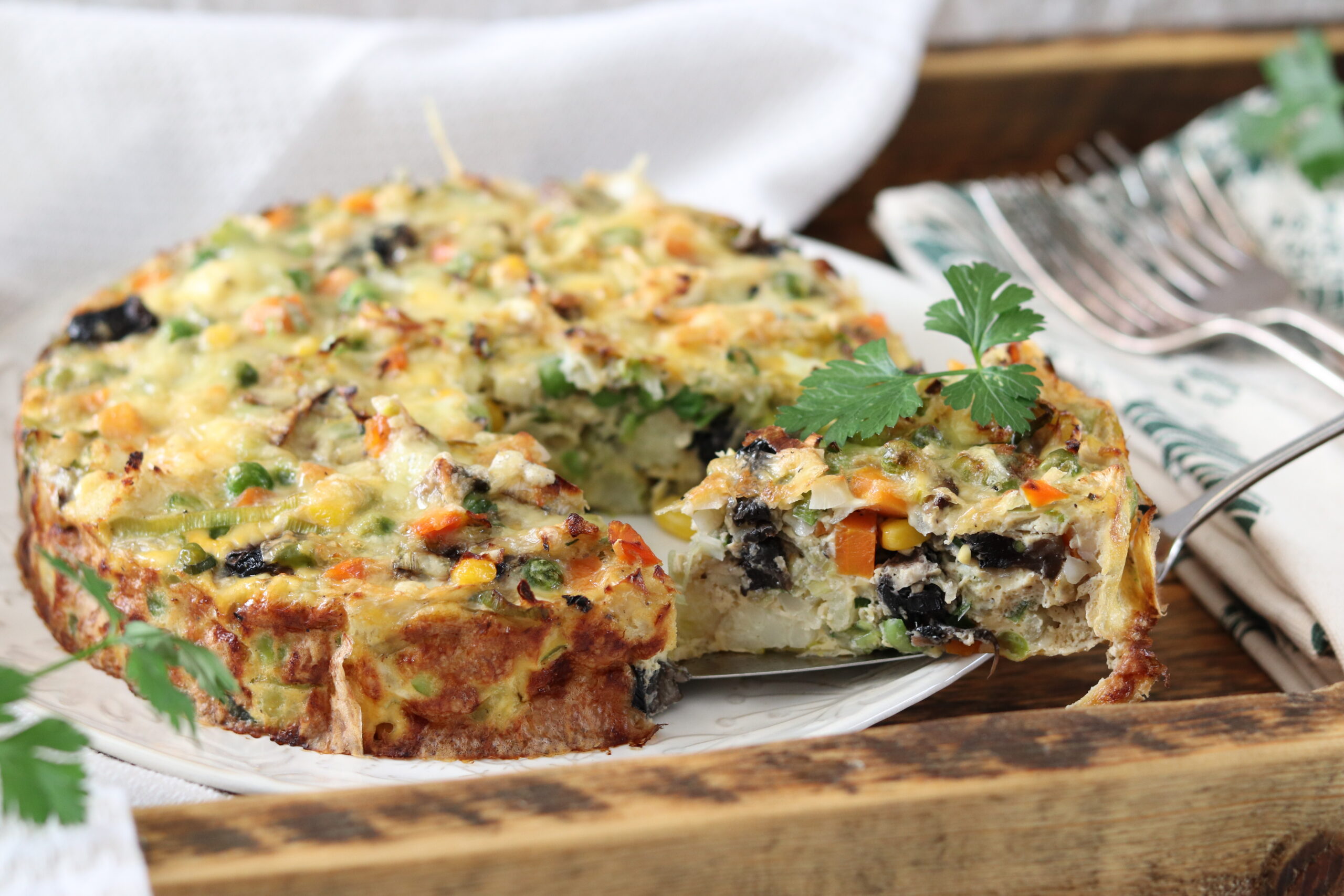Salmon Frittata
